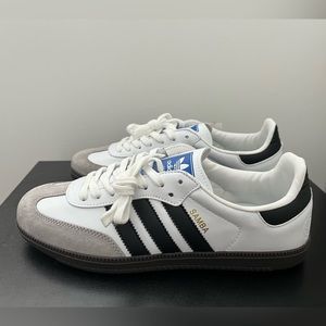 Adidas Samba OG - White/Black NWT Unisex M7/W8